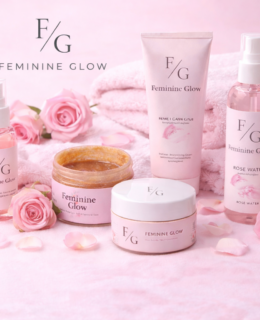 منتجات فخمة للعناية بالبشرة الورديّة