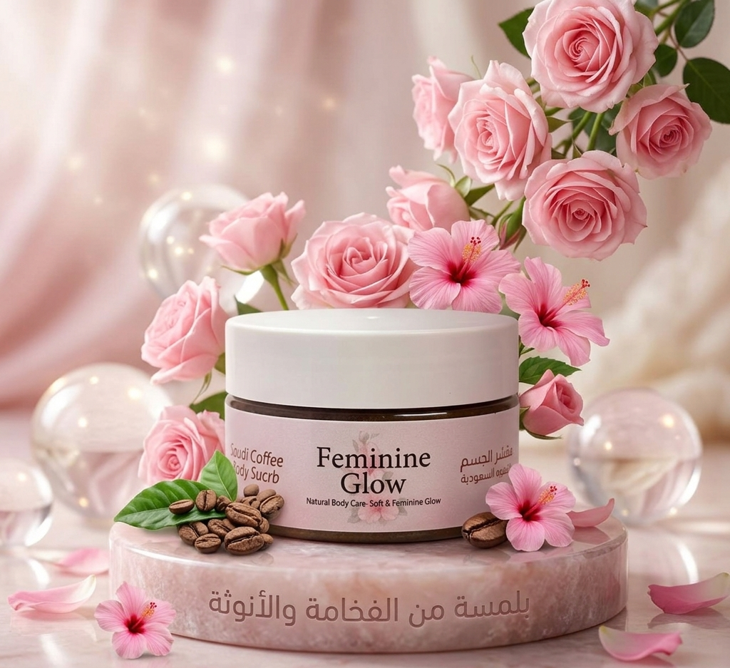 Saudi Coffee Body Scrub Feminine Glow
